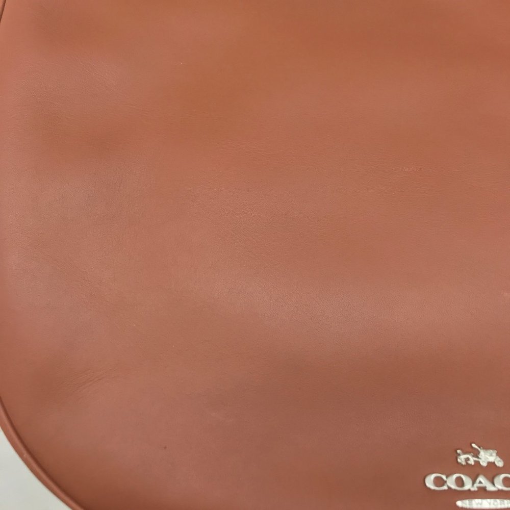 Coach Tan Nomad Saddle Bag | Purse | Designer Bag | Style | Leather | Tan - Picture 9 of 13